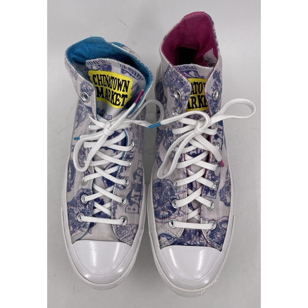 Converse 3D Batman DC 80 Years Anniversary Chinatown 167512C Unisex MW 11.5 13.5 - Picture 4 of 13